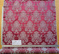 by yard Scalalamndre Red Floral Brocade with Silver Damask Pattern Renaissance Historic