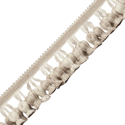 Samuel & Sons La Terre Onion Tassel Fringe Limestone White