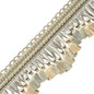 Samuel &amp; Sons BAGATELLE SCALLOPED TASSEL FRINGE ITEM: TF-60851-05 | COLOR: 05 DEWDROP