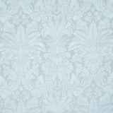 Special Order Schumacher Colette Linen/Silk Damask in chambray Light Blue White  69144