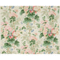Lee Jofa Hollyhock HDB White Coral Linen Print Floral Botanical MSRP USD614/y Special Order