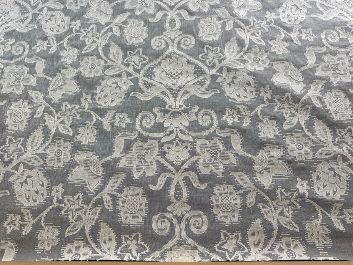 1.83yard Scalamandre Uffizi Sheer-lace Scotland 68"wide Rose Pomegranate Lily MSRP USD 212/Y