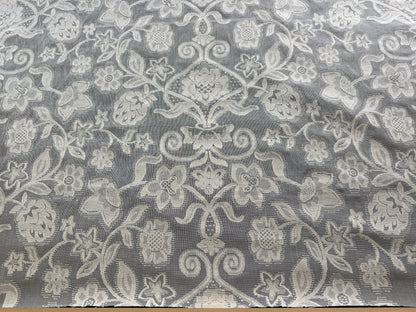 1.83yard Scalamandre Uffizi Sheer-lace Scotland 68"wide Rose Pomegranate Lily MSRP USD 212/Y