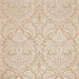 Brunschwig & Fils Damask Pierre Sand Renaissance Cotton Silk Fabric - Beige - Special Order - MSRP USD796/y