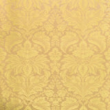 Brunschwig & Fils Damask Pierre Antique Renaissance Cotton Silk Fabric -Gold - Special Order - MSRP USD796/y