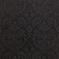 Brunschwig & Fils Damask Pierre Black Renaissance Cotton Silk Fabric - Black - Special Order - MSRP USD796/y