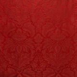 Brunschwig & Fils Damask Pierre Red Renaissance Cotton Silk Fabric - Red - Special Order - MSRP USD812/y