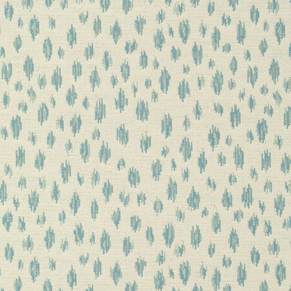 Special Order Brunschwig &amp; Fils Honfleur Woven - Aqua Animal Skin Ikat Southwestern Small Scale MSRP USD236/y