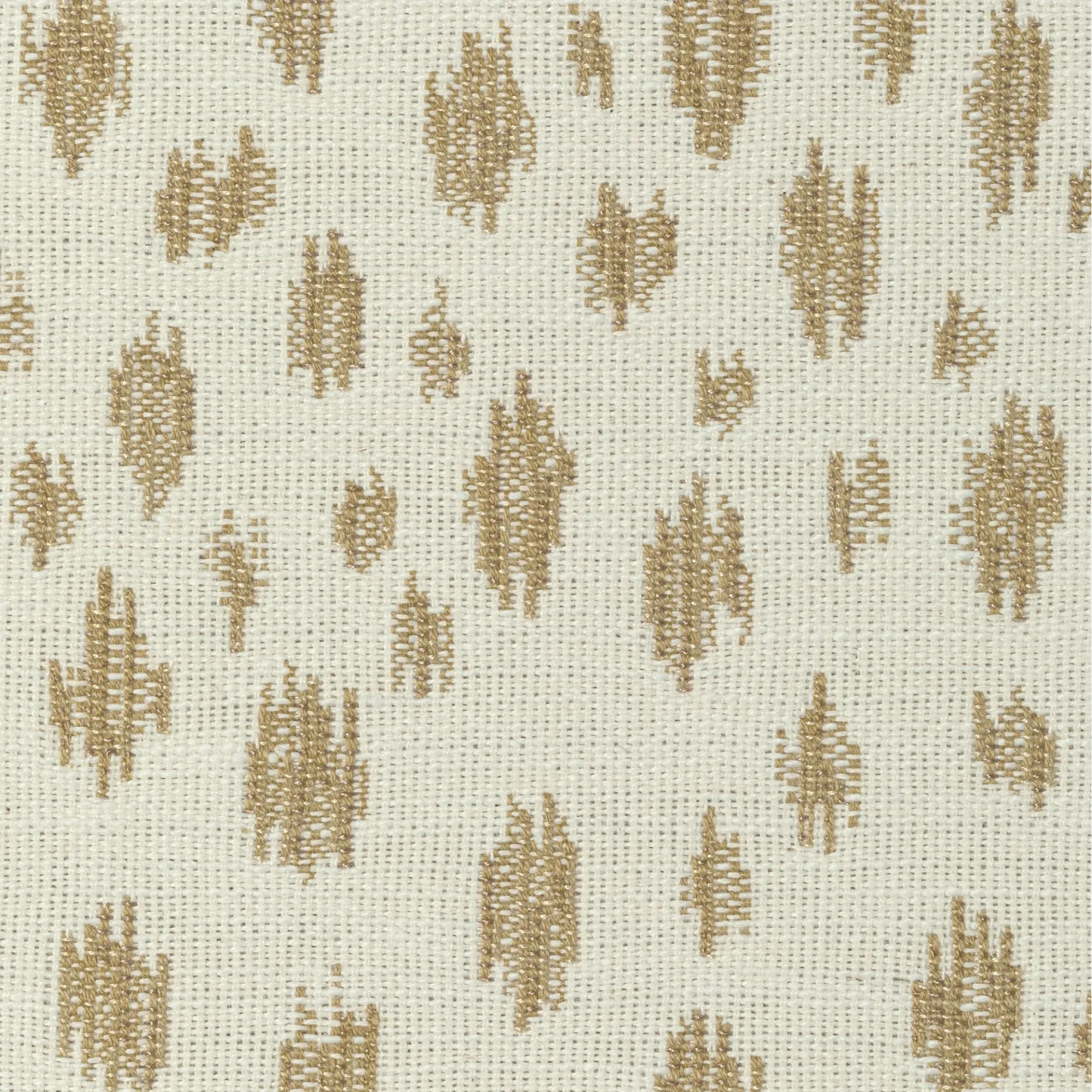 Special Order Brunschwig &amp; Fils Honfleur Woven - Beige Animal Skin Ikat Southwestern Small Scale MSRP USD236/y