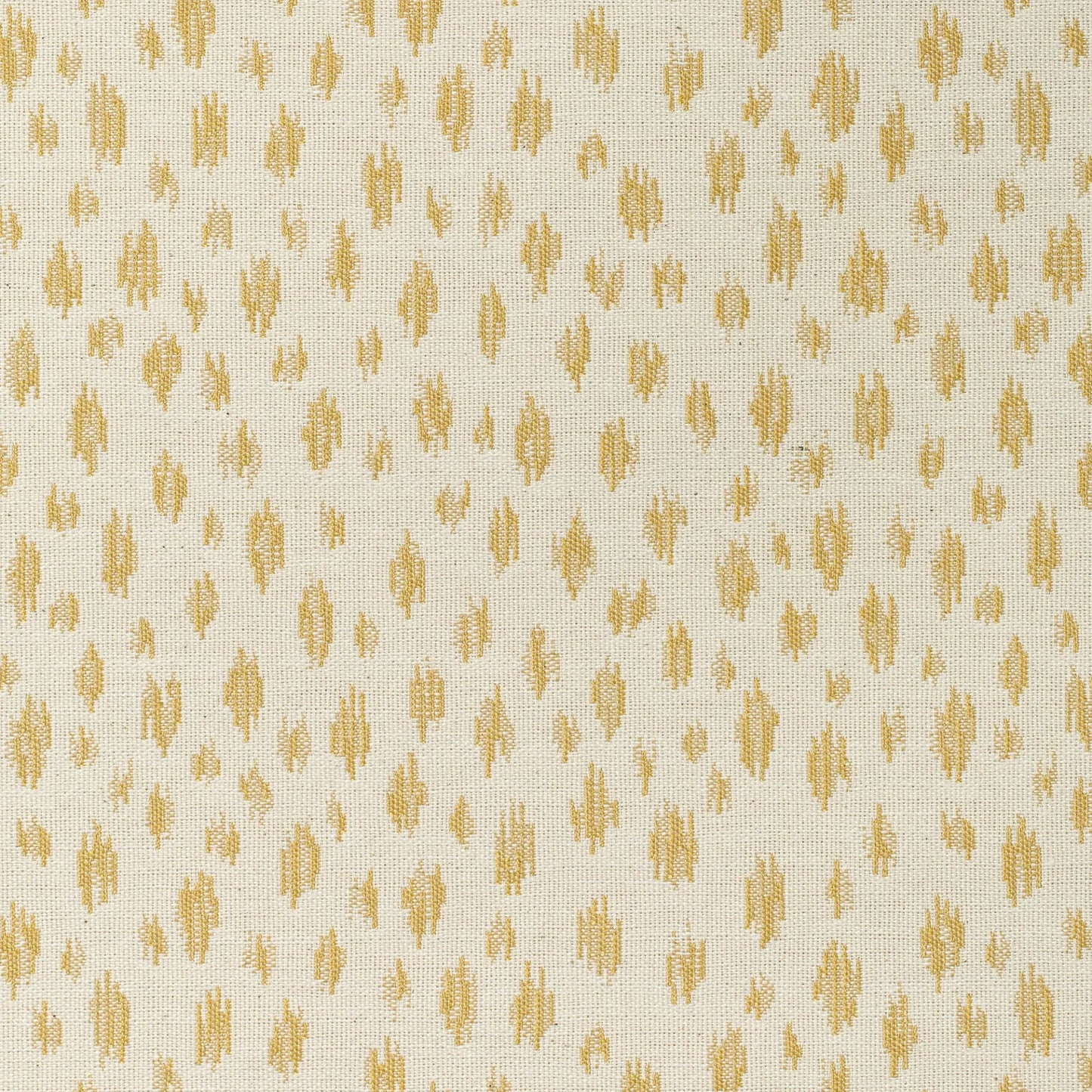 Special Order Brunschwig &amp; Fils Honfleur Woven - Canary Yellow Animal Skin Ikat Southwestern Small Scale MSRP USD236/y