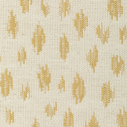 Special Order Brunschwig &amp; Fils Honfleur Woven - Canary Yellow Animal Skin Ikat Southwestern Small Scale MSRP USD236/y
