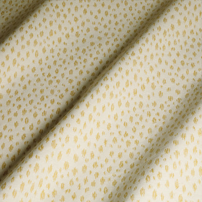 Special Order Brunschwig &amp; Fils Honfleur Woven - Canary Yellow Animal Skin Ikat Southwestern Small Scale MSRP USD236/y
