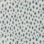 Special Order Brunschwig &amp; Fils Honfleur Woven - Navy Blue Cream White Animal Skin Ikat Southwestern Small Scale MSRP USD236/y