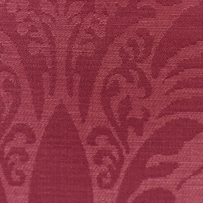 Brunschwig and Fils Arnaud Damask Vienne Silk - Red - Special Order