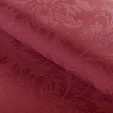 Brunschwig and Fils Arnaud Damask Vienne Silk - Red - Special Order
