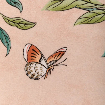 Special Order Brunschwig &amp; Fils Kanchou Print - Blush Pink Cotton Bird Botanical Floral MSRP USD 336/y