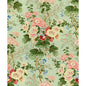 Lee Jofa Althea Print River B Green Pink Linen Floral Botanical MSRP USD420/y Special Order