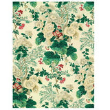 Lee Jofa Althea Print River Ivory Cream White Linen Floral Botanical MSRP USD420/y Special Order
