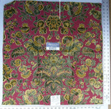 1 Ev22 Scalamandre Special Pieces Velour Verona Rubis MSRP USD 600+/yard