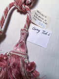 BRUNSCHWIG &amp; FILS Double Tassel Tieback App26" L 90477 Pink MSRP$300-600