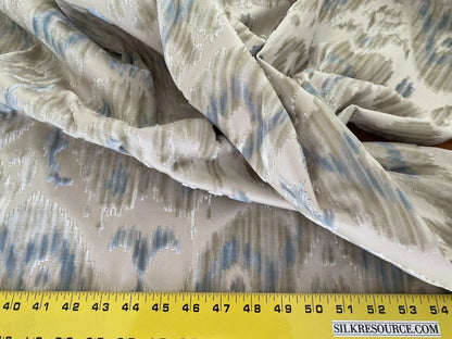 Scalamandre Tashkent Cut Velvet In Cloud Grey 2.3yd Panel MSRP USD 524/y