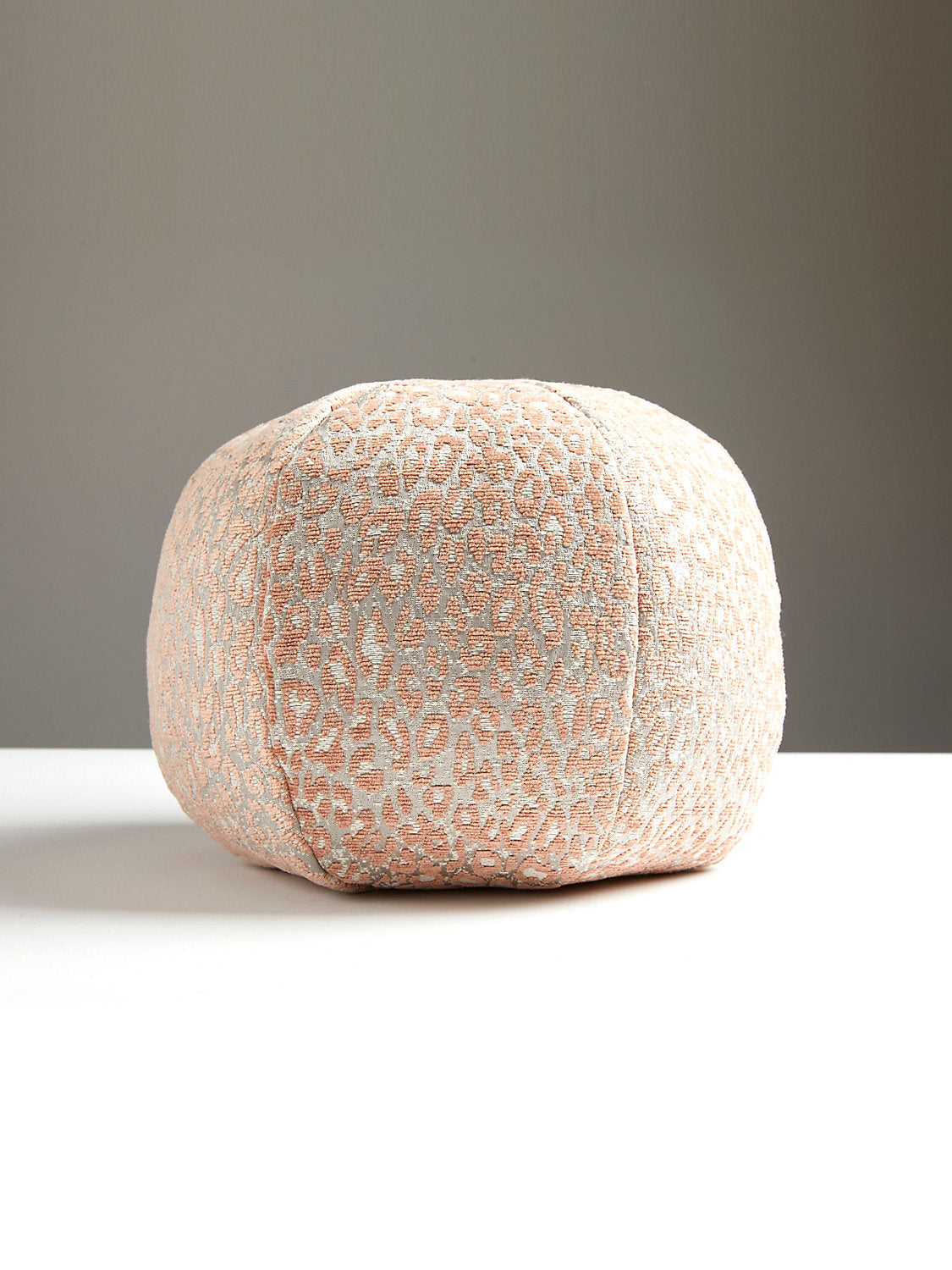 Scalamandre Leopard 12 DIA - Pink Sand Decorative Pillow