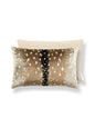 Scalamandre Antelope 14 X 22 - Fawn / Black Decorative Pillow