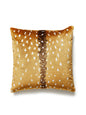 Scalamandre Antelope 22 X 22 - Tawny Decorative Pillow