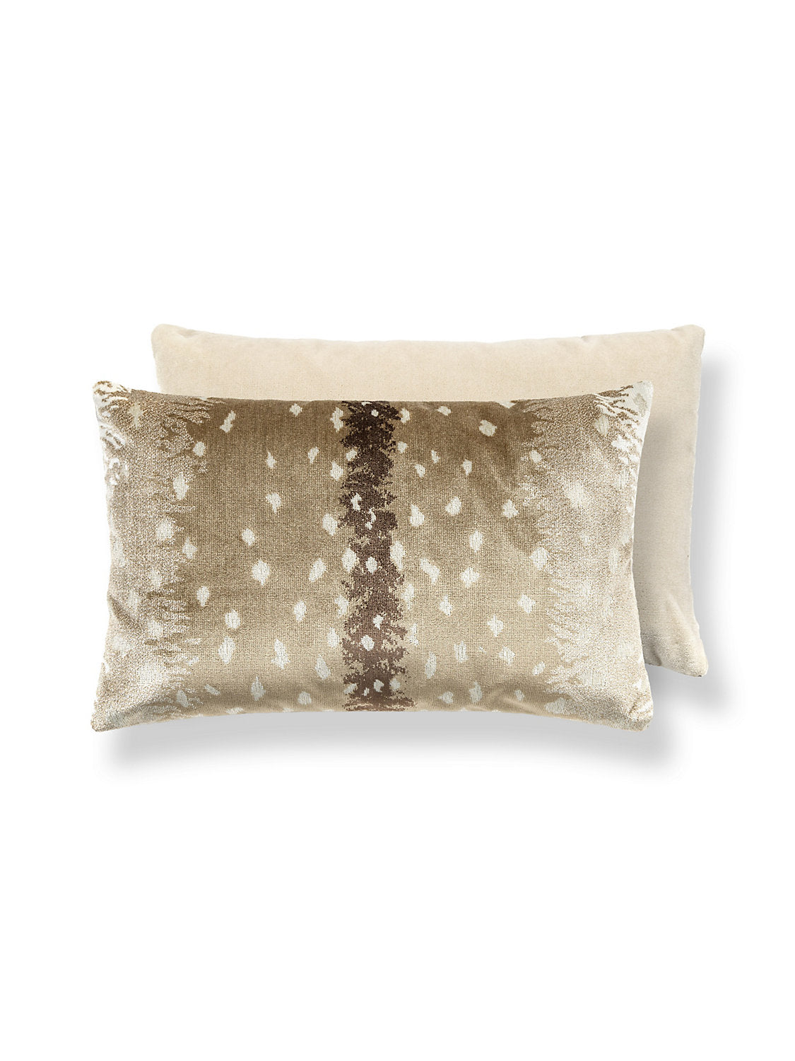 Scalamandre Antelope 14 X 22 - Sahara / Beige Decorative Pillow