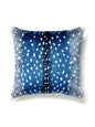 Scalamandre Antelope 22 X 22 - Midnight Decorative Pillow