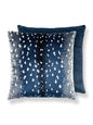 Scalamandre Antelope 22 X 22 - Midnight / Navy Decorative Pillow
