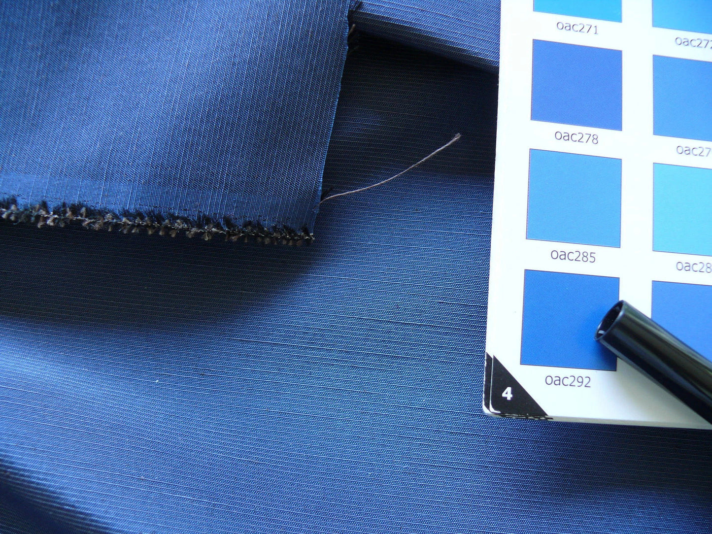 HIGH END Silk Linen Upholstery Fabric American Silk Mills Adare Flemish BLUE -By the yard