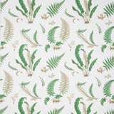 Lee Jofa Kravet Ferns Print Snow White Green Tropical Botanical Cotton - Special Order