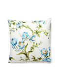 Old World Weavers Botanical Garden 22 X 22 - Porcelain Blue Decorative Pillow