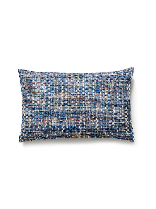 Old World Weavers Faye 14 X 22 - Blue Wood Decorative Pillow