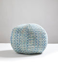Old World Weavers Faye 12 DIA - Cornflower Decorative Pillow