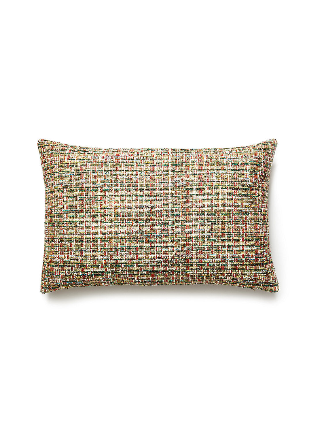Old World Weavers Faye 14 X 22 - Olive Coral Decorative Pillow