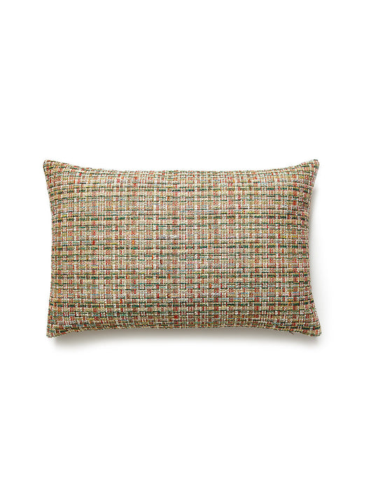 Old World Weavers Faye 14 X 22 - Olive Coral Decorative Pillow