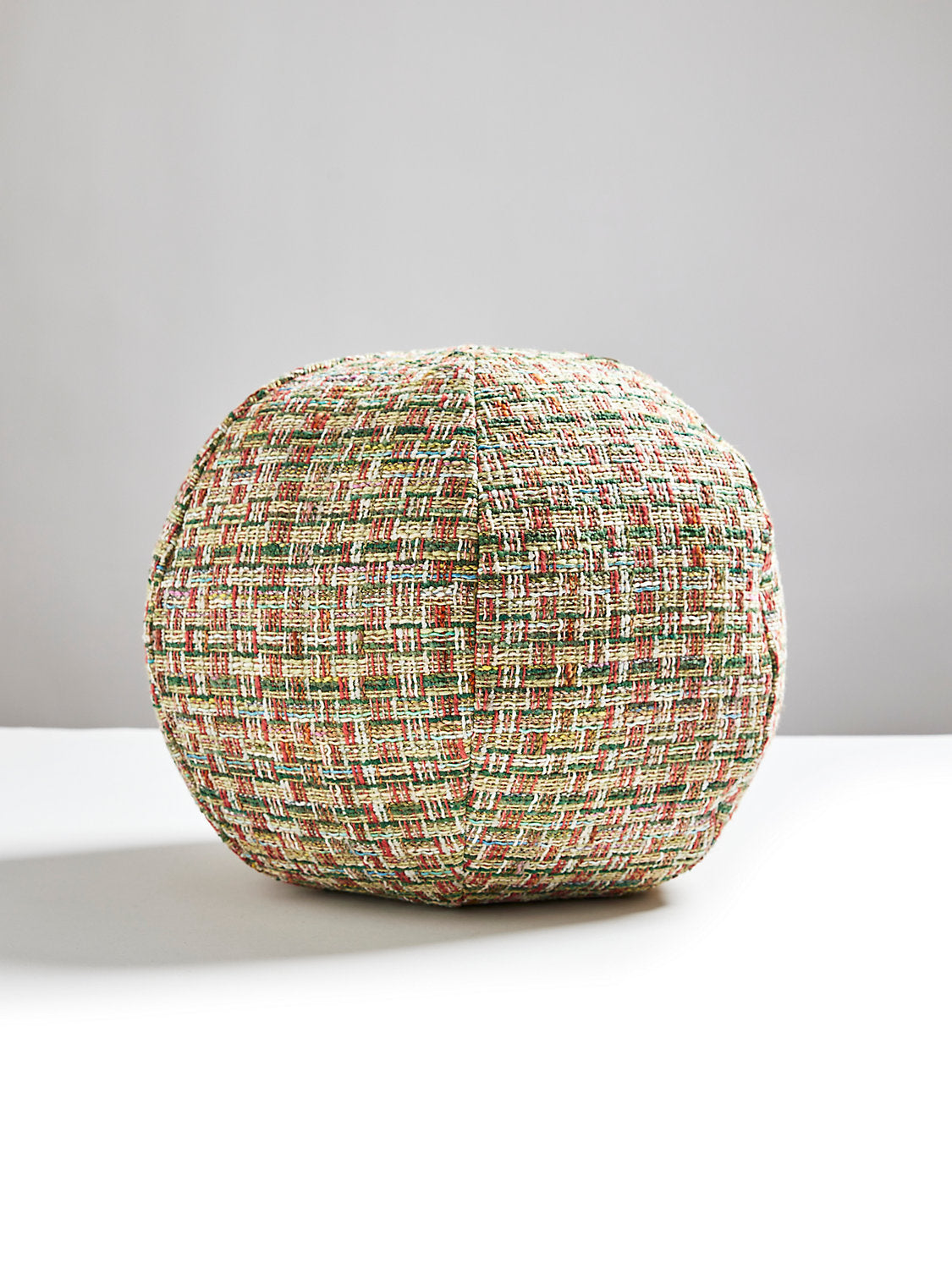 Old World Weavers Faye 12 DIA - Olive Coral Decorative Pillow