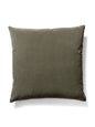 Scalamandre Richmond Velvet 22 X 22 - Charcoal Decorative Pillow