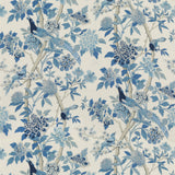 Special Order G P & j Baker Hydrangea Bird - Blue Chifu Linen Bird Floral Botanical Fauna MSRP USD298/y