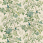 Special Order G P &amp; j Baker Hydrangea Bird - Green Chifu Linen Bird Floral Botanical Fauna MSRP USD 246/y