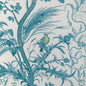 Brunschwig &amp; Fils Bird &amp; Thistle Print Aqua MSRP USD 316/y
