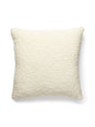 Scalamandre Mouton Boucle 22 X 22 - White Decorative Pillow