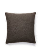 Scalamandre Mouton Boucle 22 X 22 - Ash Brown Decorative Pillow