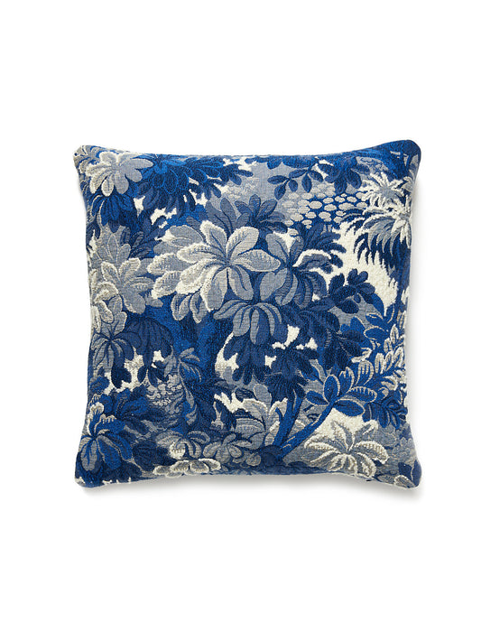Old World Weavers Ridge Edge 22 X 22 - Blue Shadow Decorative Pillow