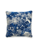 Old World Weavers Ridge Edge 22 X 22 - Blue Shadow Decorative Pillow