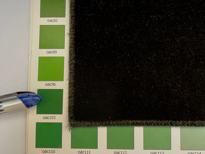 King's Silk Velvet Dark Olive Green Radiance Highest Quality Heavy 39,000+ martindale MSRP USD 728/Yard