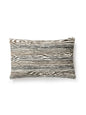 Scalamandre Muir Woods 14 X 22 - Graphite Decorative Pillow