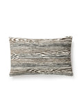 Scalamandre Muir Woods 14 X 22 - Graphite Decorative Pillow